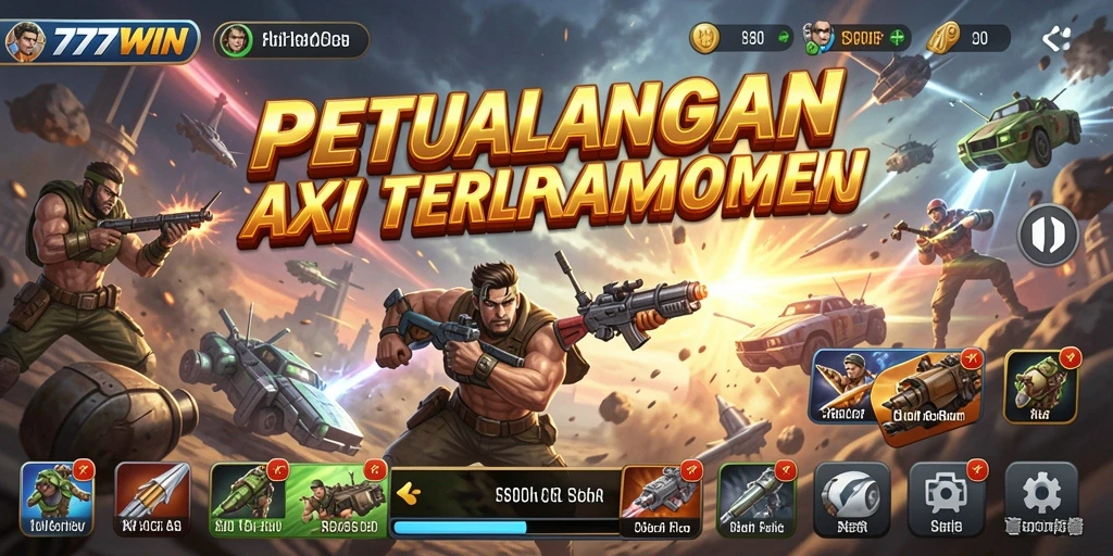 Tampilan gameplay seru dan memikat dari 777WIN.