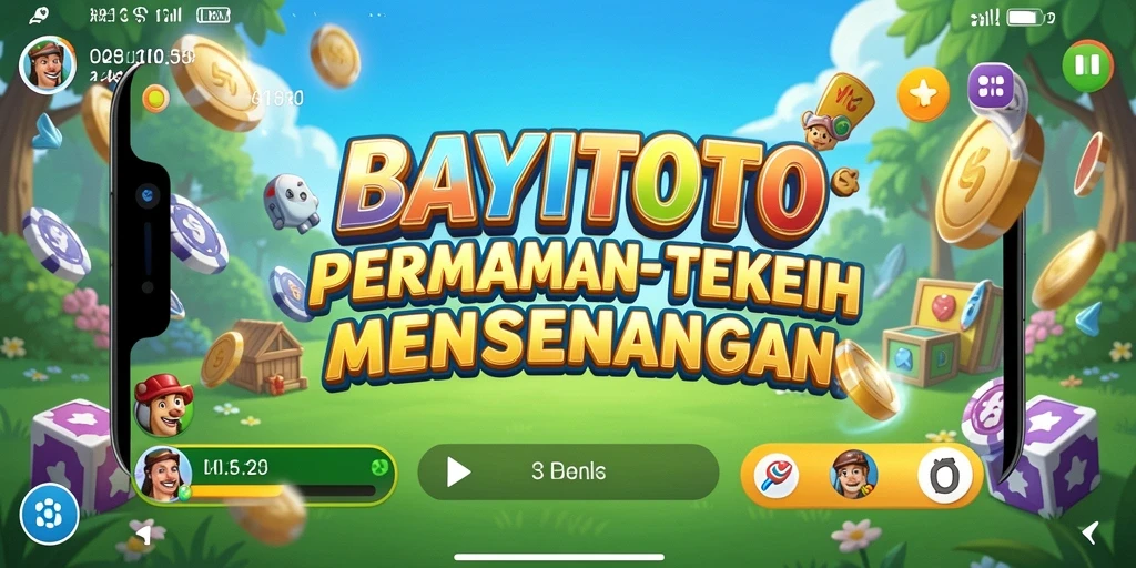 Screenshot utama gameplay BAYITOTO menampilkan level teka-teki yang menarik.
