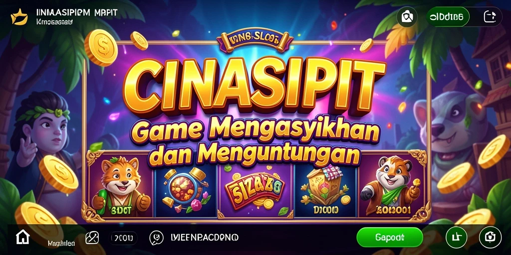 Tampilan gameplay yang menarik dari CINASIPIT.