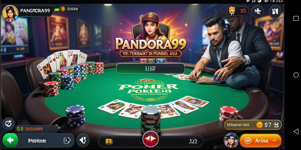 Gameplay menarik PANDORA99 dengan suasana Poker yang menegangkan.