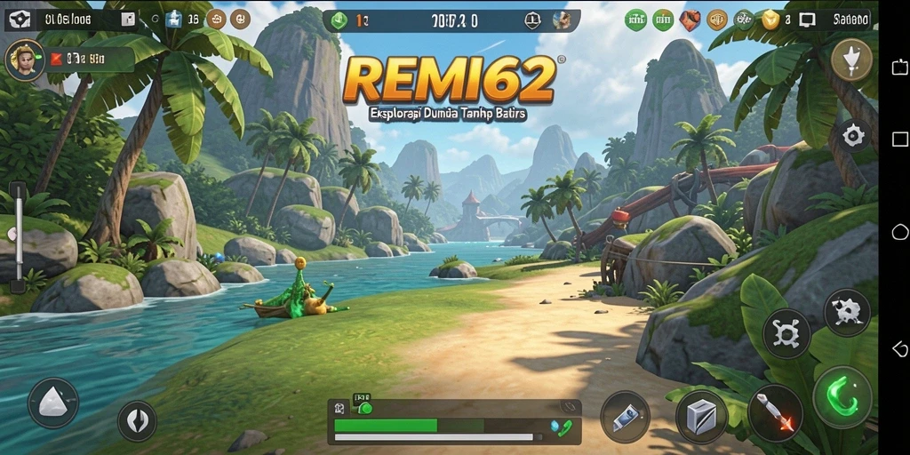Tampilan gameplay menakjubkan dunia terbuka REMI62.