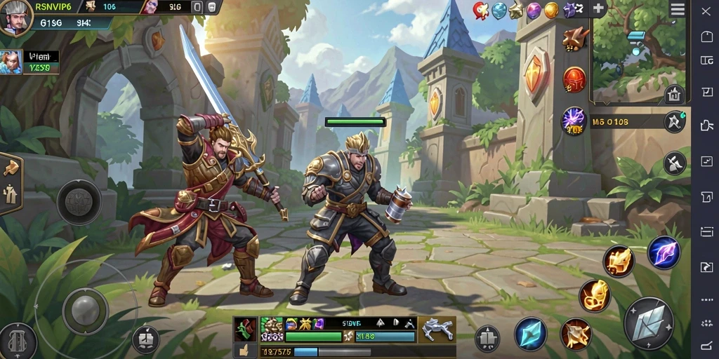 Gameplay menarik dari RSNVIP6 dengan strategi SLG yang mendalam.
