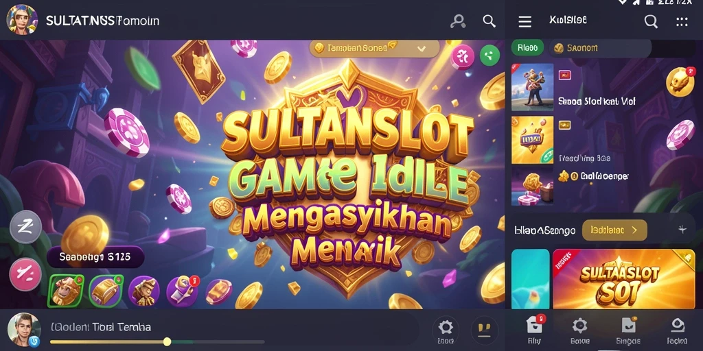Tampilan gameplay SULTANSLOT yang mendebarkan dan mengasyikkan.