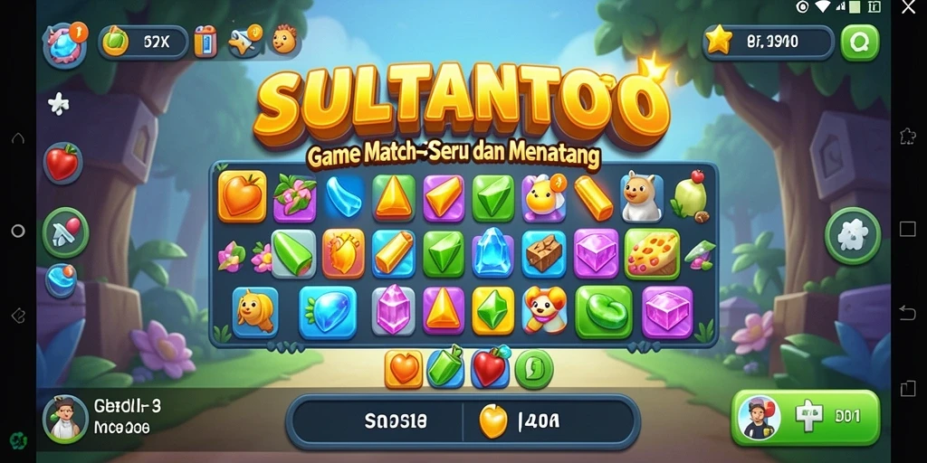 Tampilan gameplay <strong>SULTANTOTO</strong> yang seru dan penuh warna.