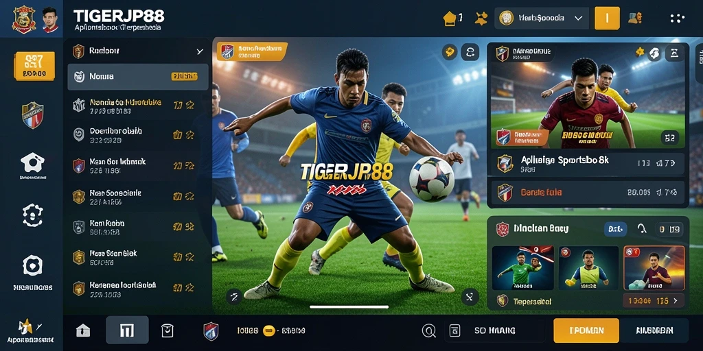 Tampilan gameplay taruhan olahraga di TIGERJP88 yang menarik.