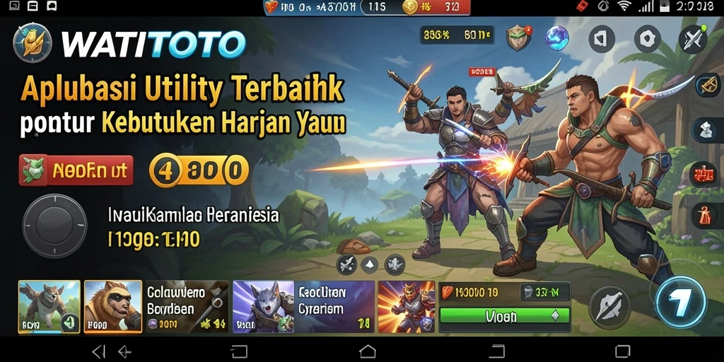 Tampilan antarmuka WATITOTO yang modern dan fungsional.